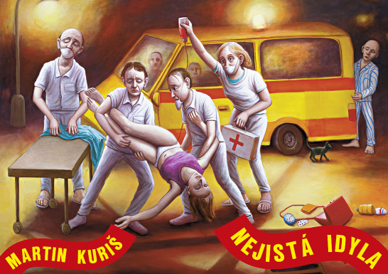 The Hop, oil on canvas, 280x200cm, 2011