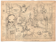 Mark Ryden, El Circo Mágico, 2002, carboncillo sobre papel. Imagen cedida por cortesía del artista.