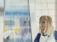 Veronika Rónaiová, A Portrait of a Nurse, 1977, oil on canvas, 95x124 cm.