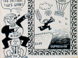  Ad Reinhardt, Comics from the 1950s.