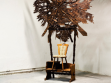 Ben Cottrell. Godhead and Throne,  wood, 50 x 200 x 350 cm, 2009.