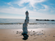 Untitled, 2006, Schneeskulptur auf Coney Island