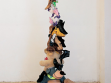 Shoes and Bears, 2008, Plüschtiere und Schuhe, 210 cm