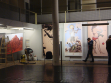 Installation of the show of Pavel Reisenauer in Divus Pragerkabarett