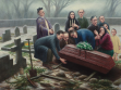 Burial, oil on canvas, 280x200 cm, 2012