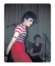 Simon Barker aka Six, Siouxsie – The Lady in Red